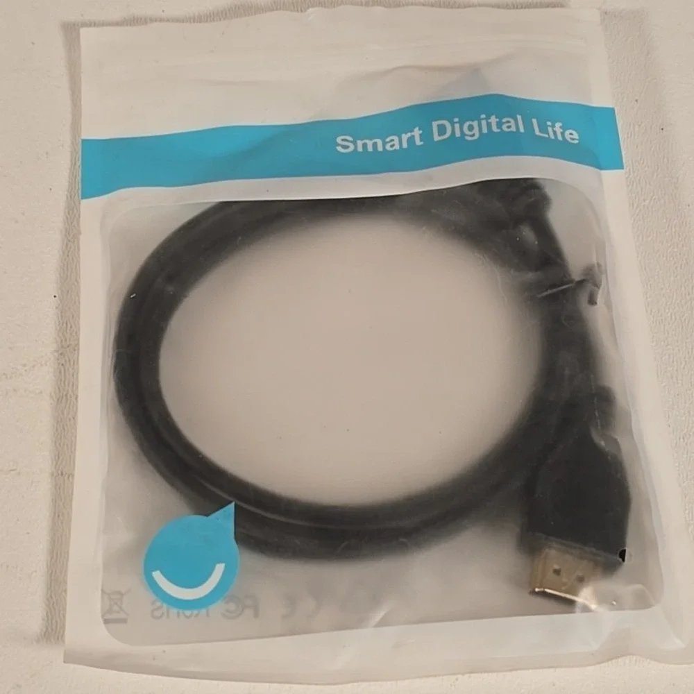 Lot of 2 Smart Digital Life HDMI To HDMI Video‎ Cable And HDMI To MINI HDMI